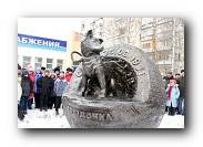 В столице Удмуртии открыт памятник собаке-космонавту